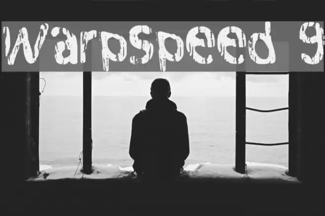 Warpspeed 9 Font examples