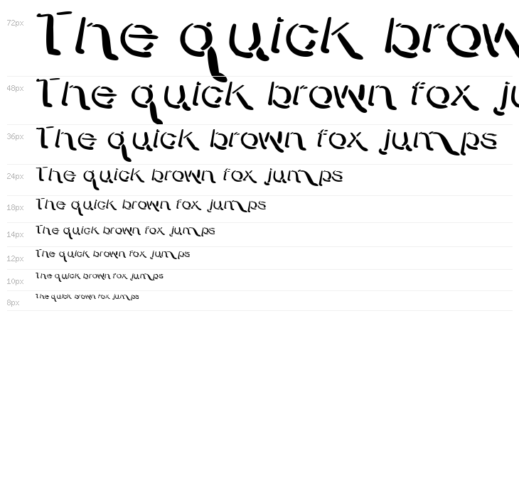 Warpy Roundheads Waterfall