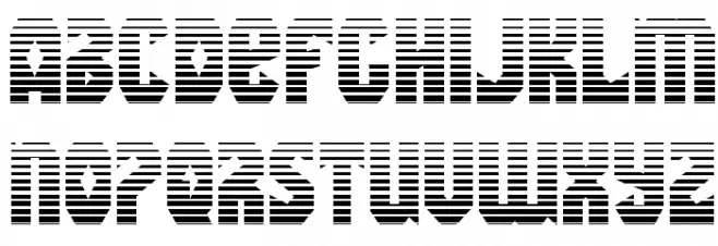 Warrior Nation Gradient Regular Шрифта строчной