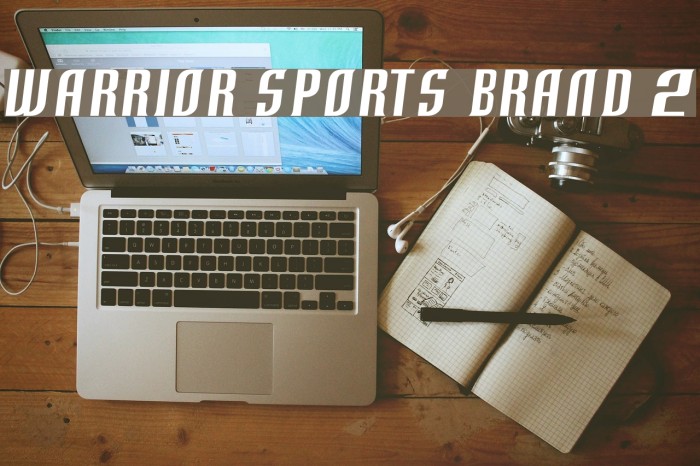 Warrior Sports Brand 2 フォント examples