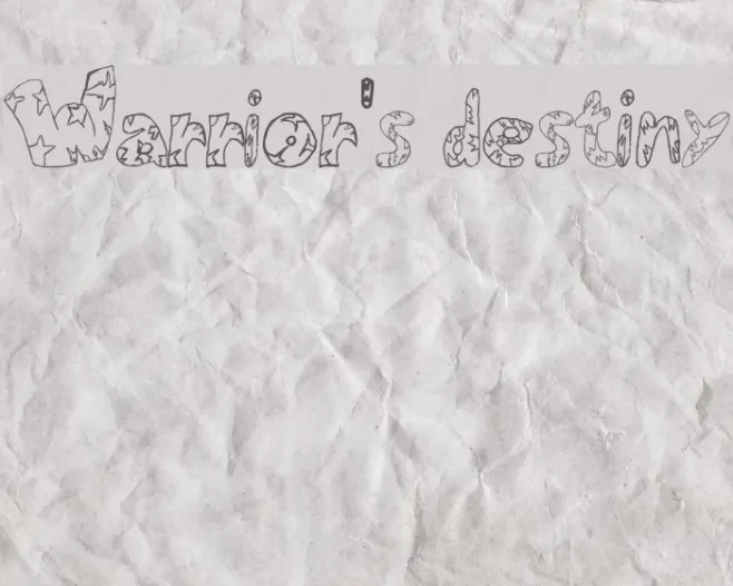 Warrior's Destiny Example 2