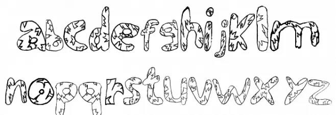 Warr?or's Dest?ny Caratteri MINUSCOLO