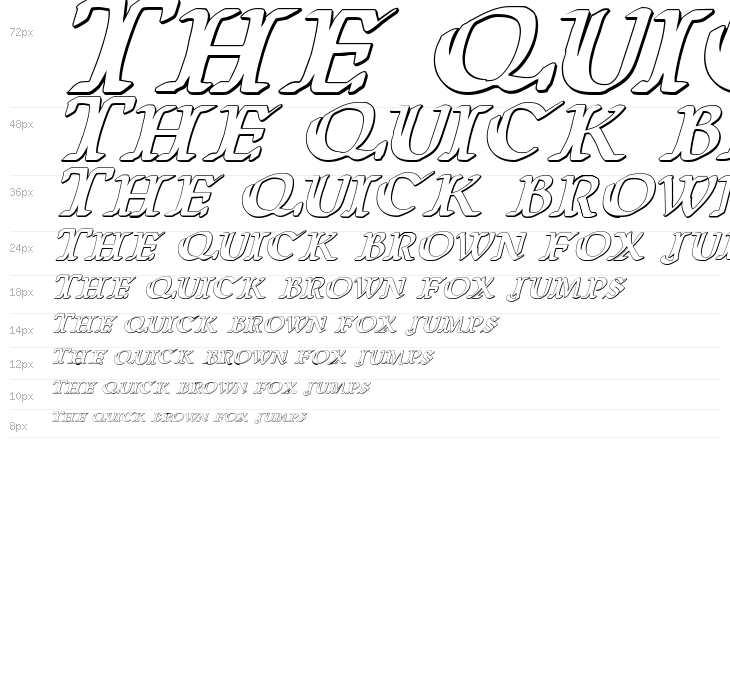 Wars of Asgard 3D Italic Waterfall