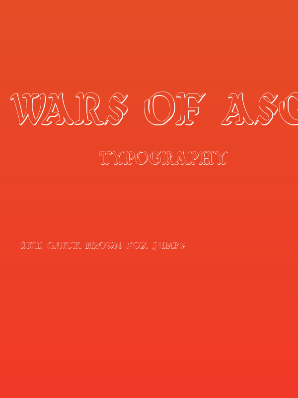 Wars of Asgard Condensed 3D Poster