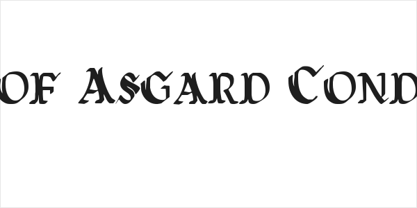 Wars of Asgard Condensed Logo