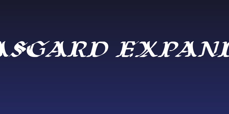 Wars of Asgard Expanded Italic Social Header