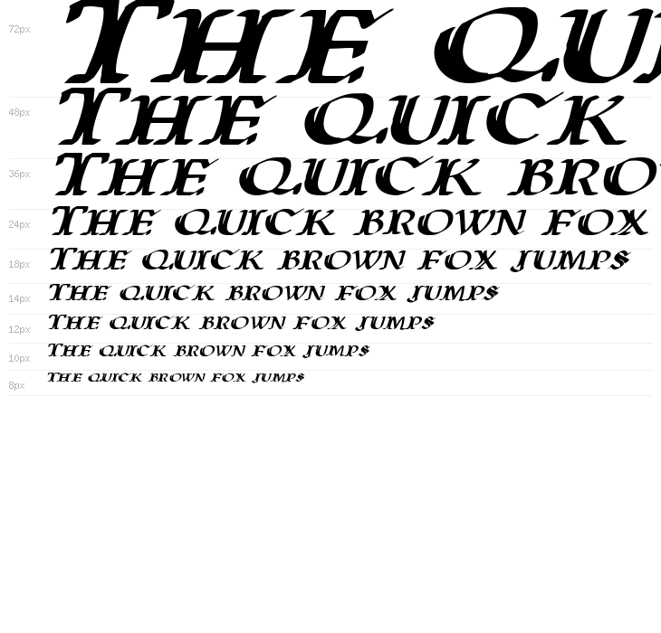 Wars of Asgard Expanded Italic Waterfall