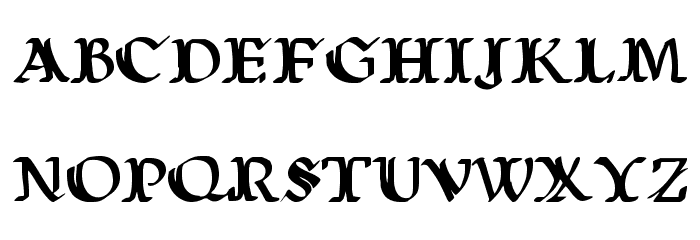Wars of Asgard Font LOWERCASE