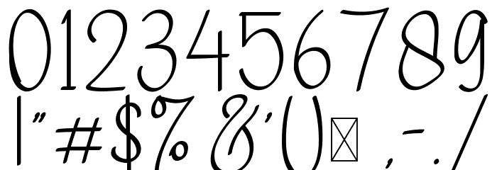 Warsini Font OTHER CHARS