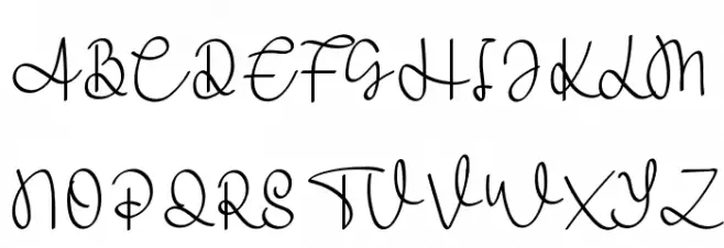 Warsini Schriftart Groß