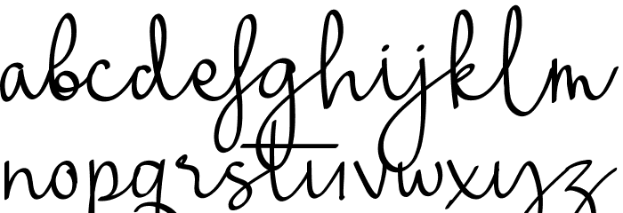Warsini Font LOWERCASE
