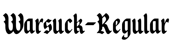 Warsuck-Regular  baixar fontes gratis
