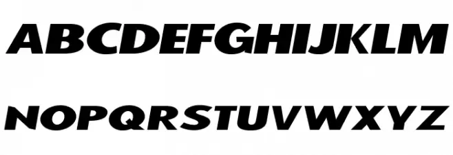 Warszawa Kursywa Schriftart Groß