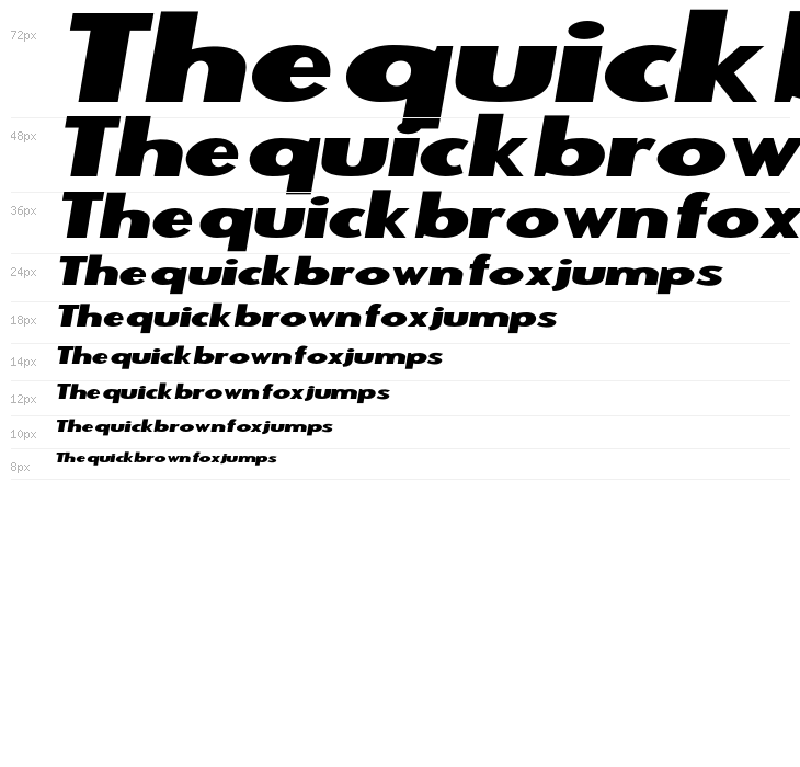 Warszawa Kursywa Waterfall