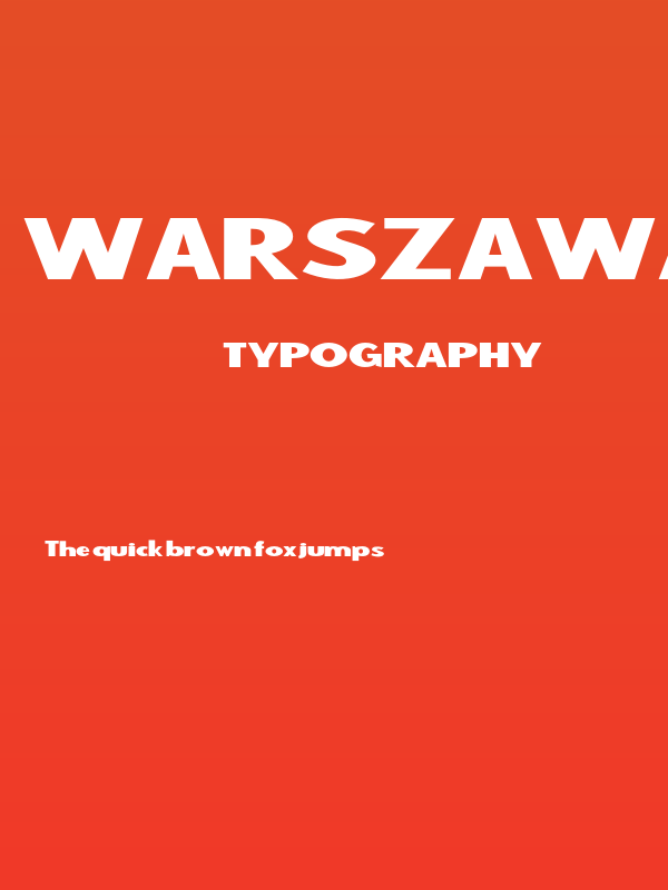 Warszawa Poster