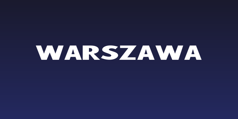 Warszawa Social Header