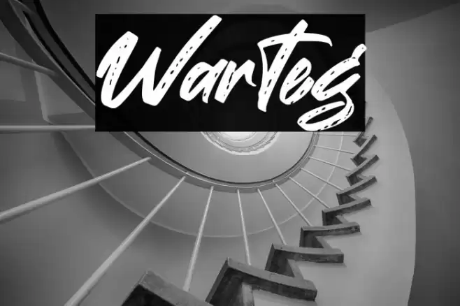 Warteg Font examples