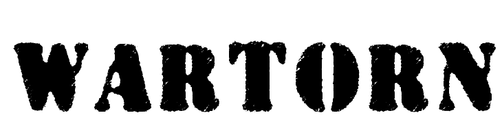 Wartorn  नि: शुल्क फ़ॉन्ट्स डाउनलोड
