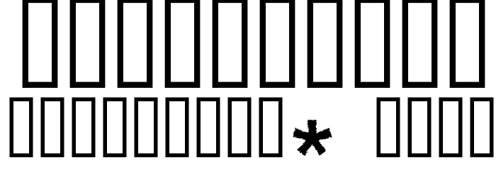 Wartorn Font Alte caractere