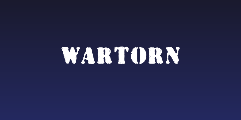 Wartorn Social Header