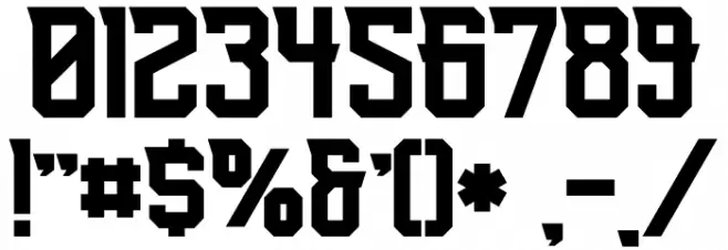 Waruna Font OTHER CHARS