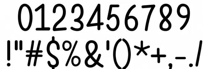 Warung Kopi Font OTHER CHARS