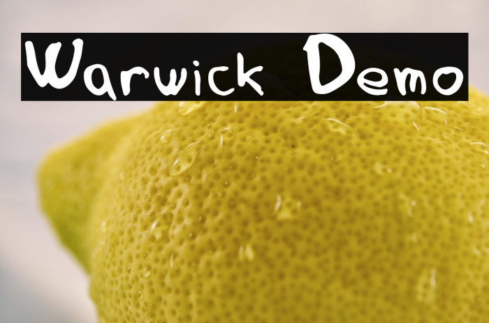 Warwick Demo Example 1