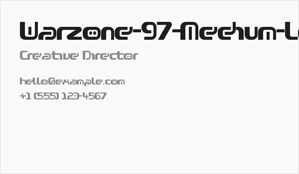 Warzone-97-Medium-Left Business Card