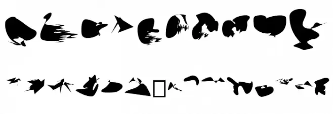 Warzone Font OTHER CHARS