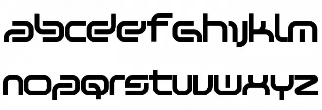 Warzone97 字体 小写