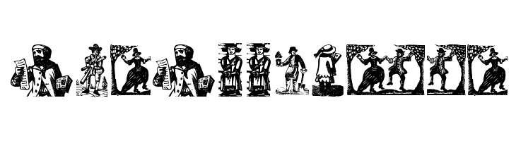 WasWoodcuts  Free Fonts Download