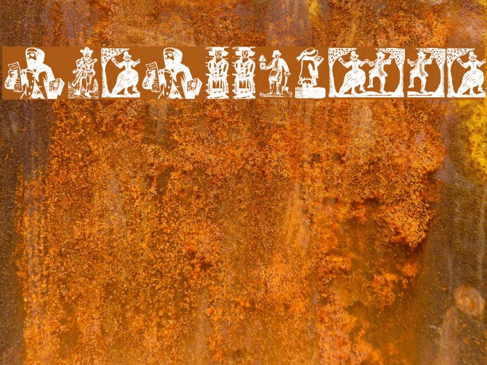 WasWoodcuts Font examples