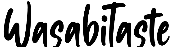 Wasabi Taste  Скачать бесплатные шрифты