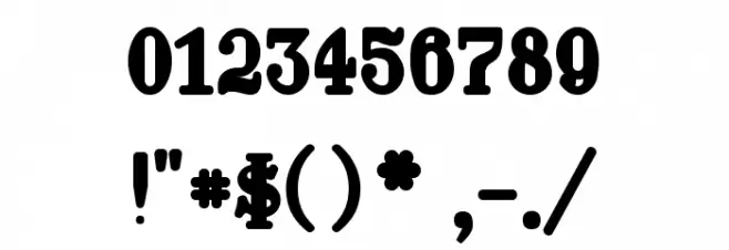 WaschkuecheGrob-Ultra Font OTHER CHARS