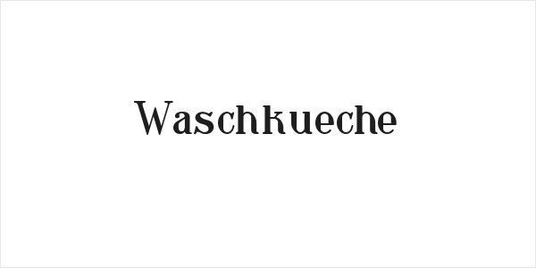 Waschkueche Logo