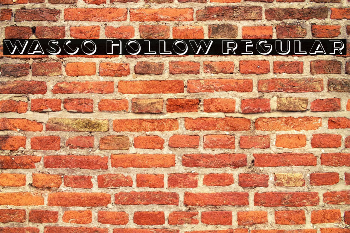 Wasco Hollow Regular Example 2