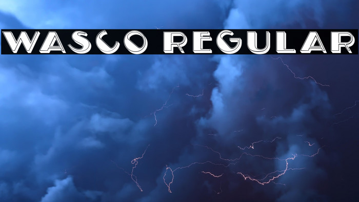 Wasco Regular Example 2