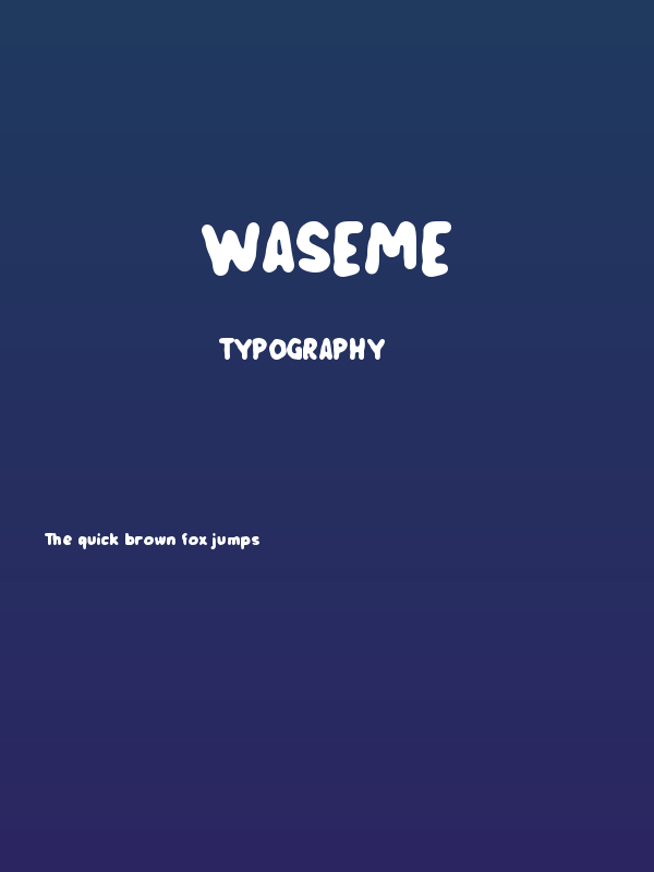 Waseme Poster