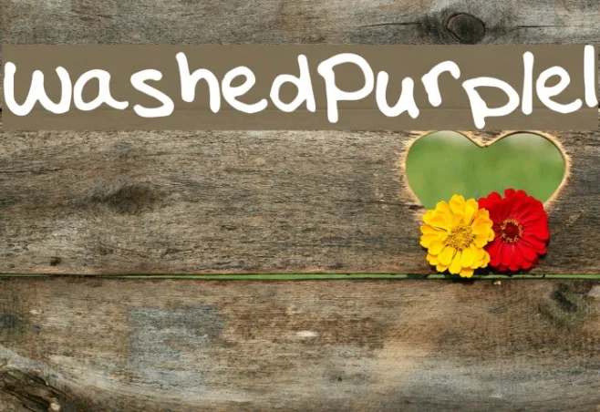 WashedPurple1 Example 3