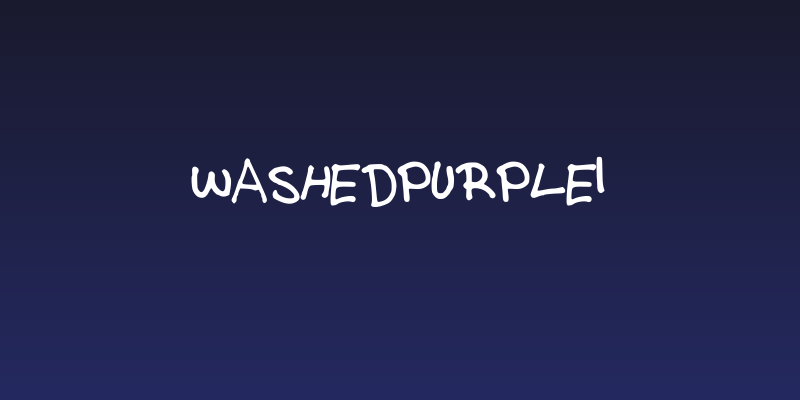 WashedPurple1 Social Header