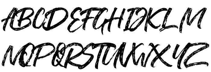 Washington ~ Rough Script DEMO Regular Font OTHER CHARS
