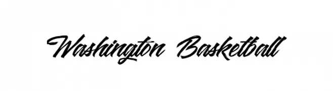 Washington Basketball  les polices de caractères gratuit tlcharger