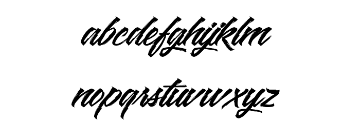 Washington Basketball Font LOWERCASE
