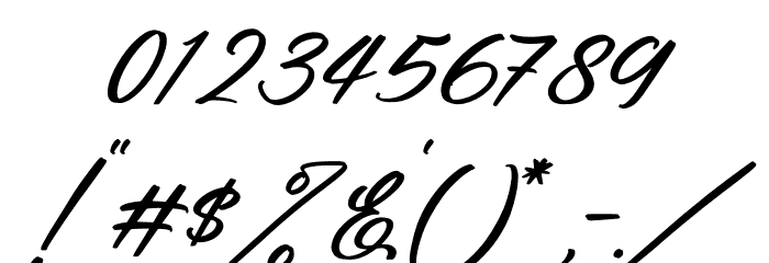Washington Delmonte Italic Font OTHER CHARS