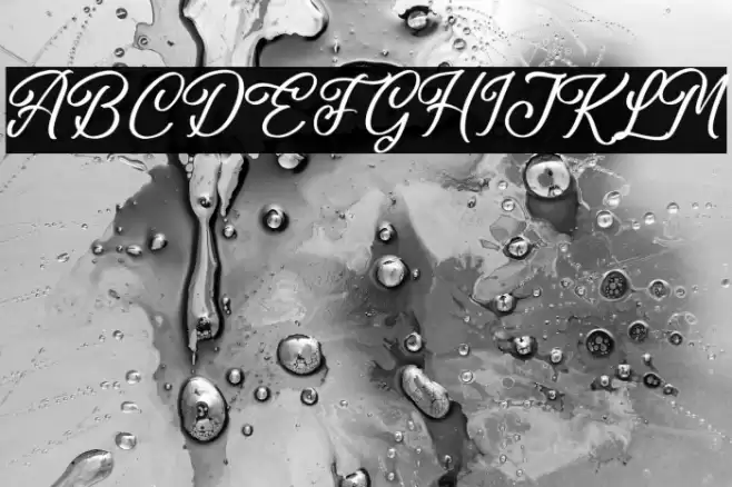 Washington Delmonte Font examples