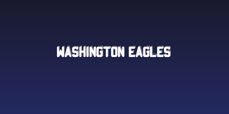 Washington Eagles Social Header