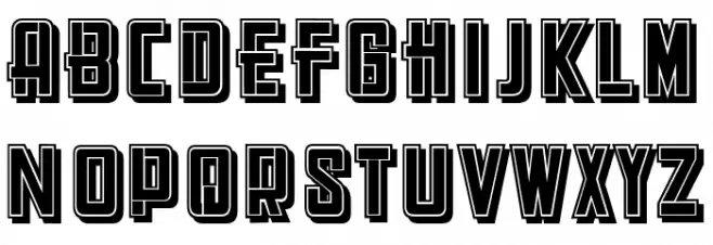 Washington Regular Font LOWERCASE