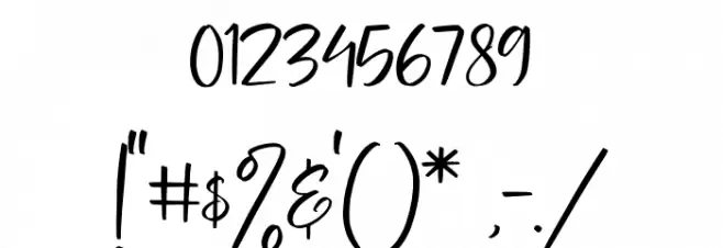 Washington Yesterday Font OTHER CHARS