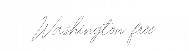 Washington free  Descarca Fonturi Gratis