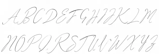 Washington free 字体 大写